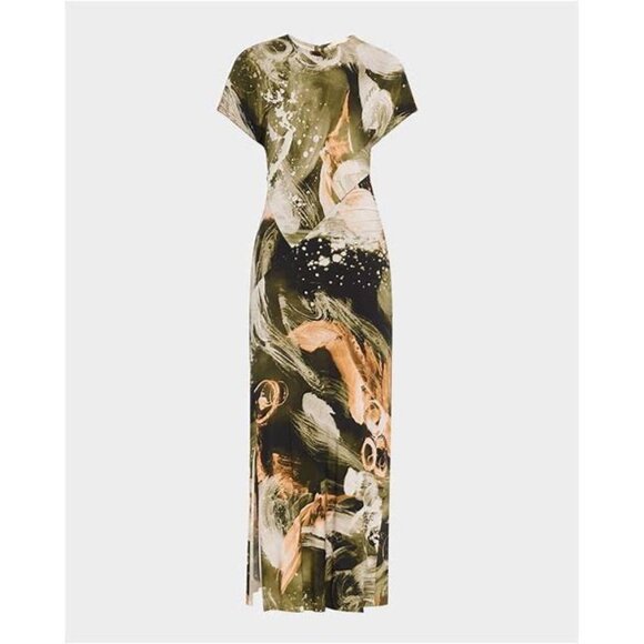 Jason Wu Collection Brushstroke Print Jersey Dress - 10 - New With Tags - Picture 1 of 1